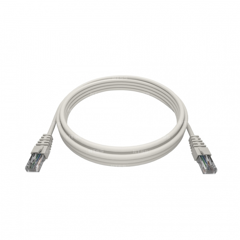 Патч-корд KOSCAB 2хRJ45/8P8C, T568B UTP 5e кат. 3 метр, LSZH, белый